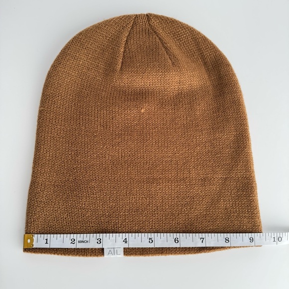COAL The FLT Beanie Hat OS Camel Fine Knit Cuffable Lightweight Outdoor Casual - Picture 9 of 12
